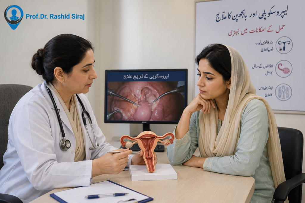 Laparoscopy for infertility
